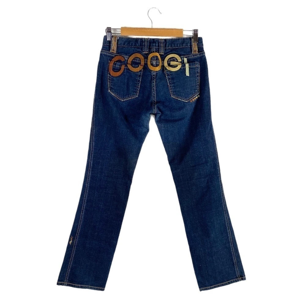 Coogi Straight Leg Jeans Embroidered Jeans SZ 7/8